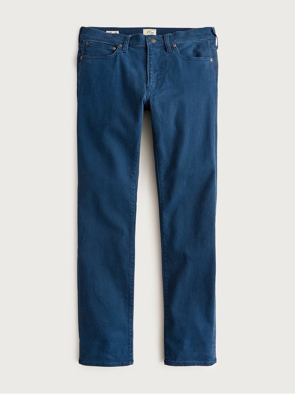 NWT J.Crew Men’s 484 Slim-Fit Bergen Five-Pocket Pant 33x32 Nantucket Navy